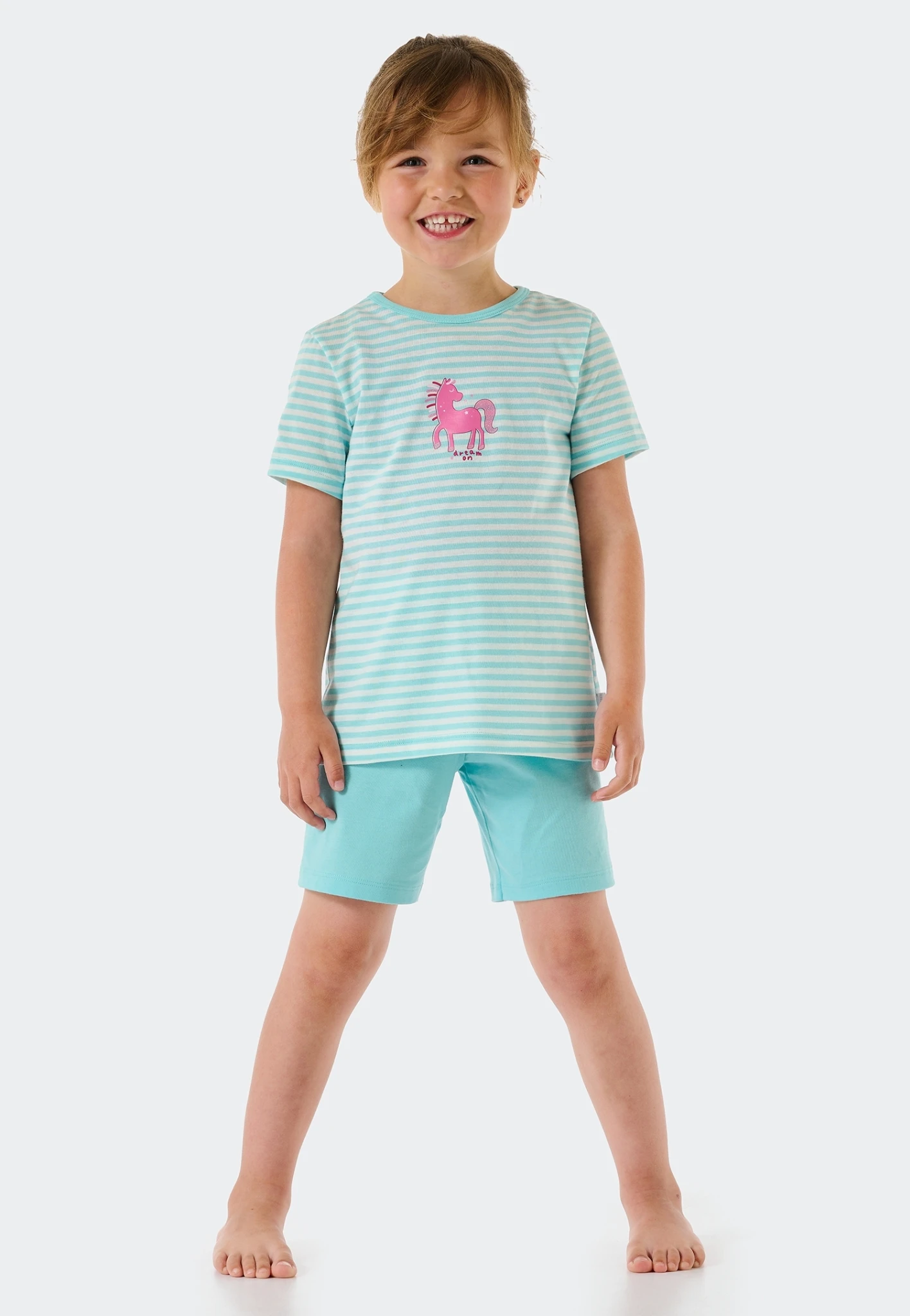 Schiesser Schlafanzug Kurz 10632538 – Bild 4