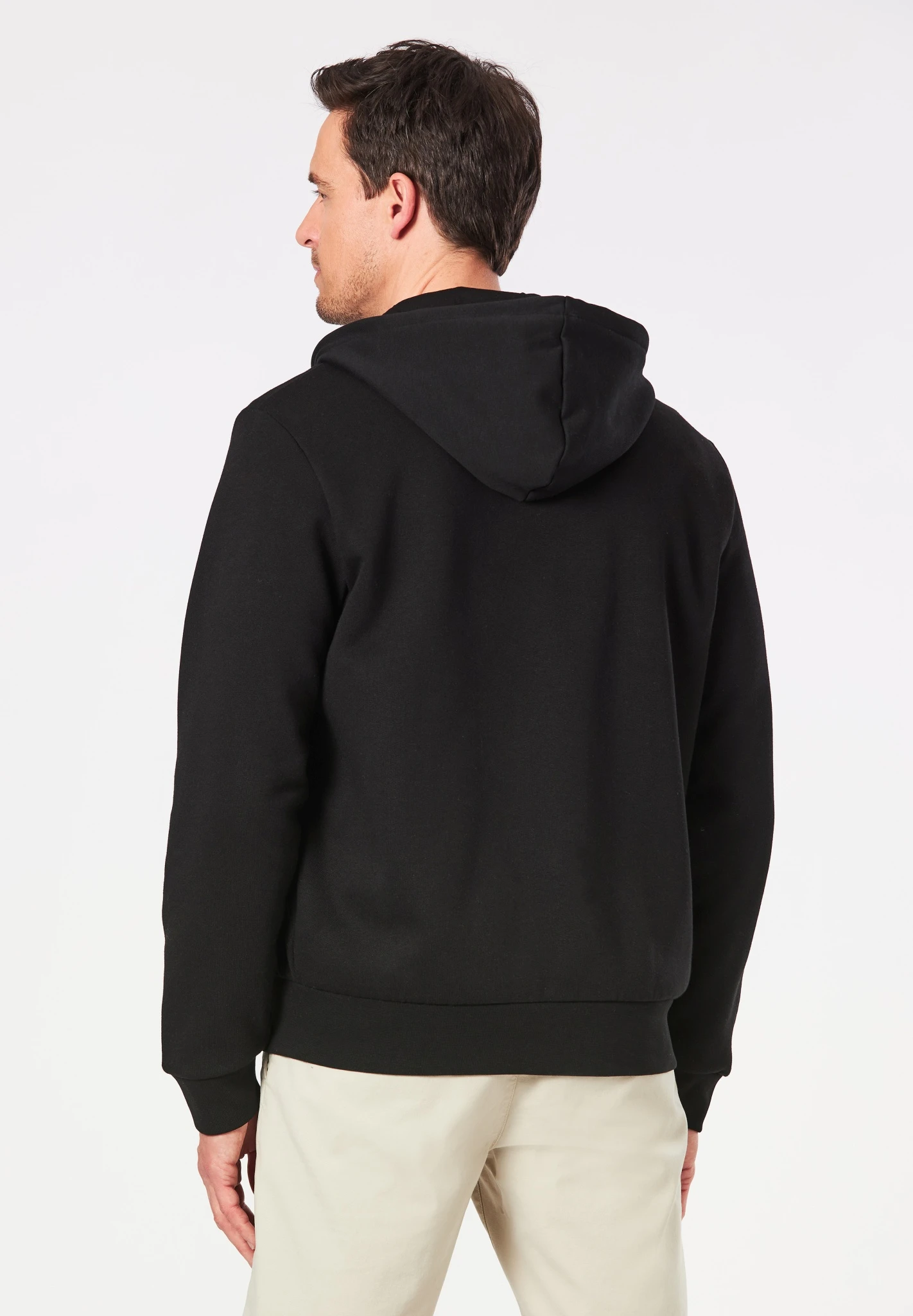 Lacoste Sweatjacke Mit Kängurutasche Aus Fleece 10661286 – Bild 2