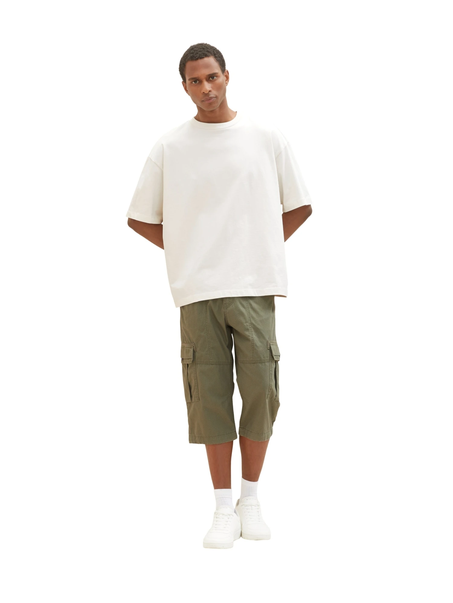 Tom Tailor Gemusterte Cargo Shorts 10720957 – Bild 4