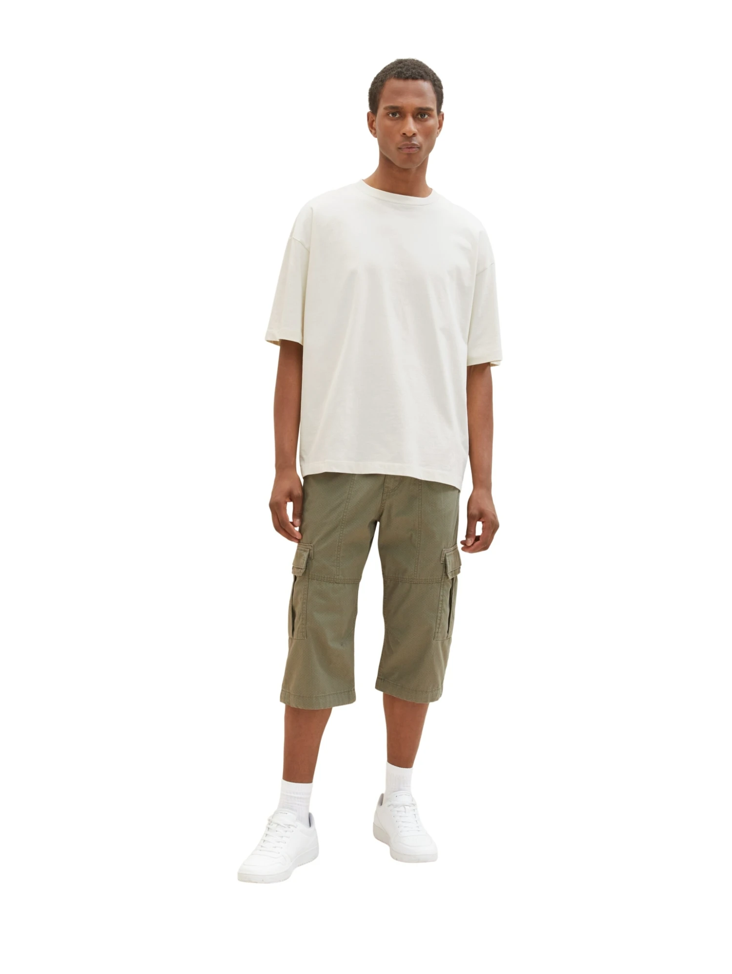 Tom Tailor Gemusterte Cargo Shorts 10720957 – Bild 7