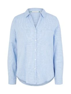 Tom Tailor Bluse Mit Brusttaschen 10709372