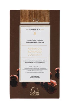 KORRES ARGAN OIL Hochentwickelte Haarcoloration Blonde / Mittelblond 7.0 10688423